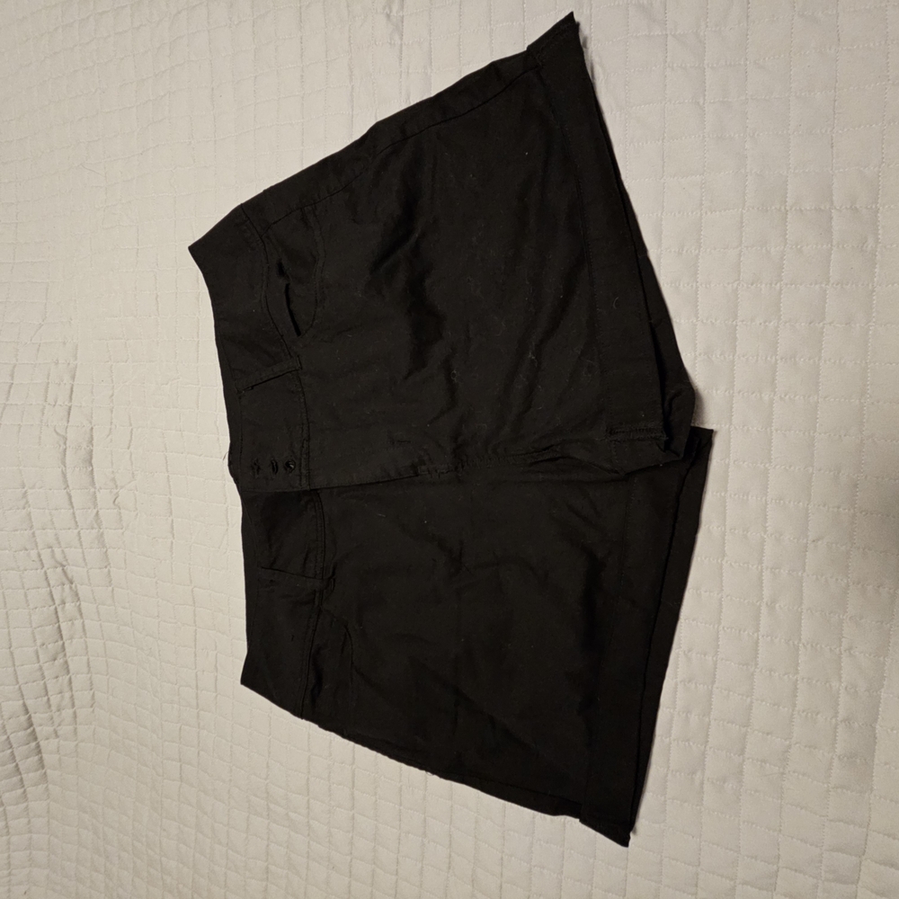 Royalty for Me Black Shorts